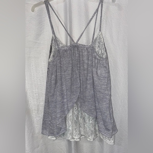 Miss Me Gray Embellished Sleeveless Camisole - Picture 2 of 3